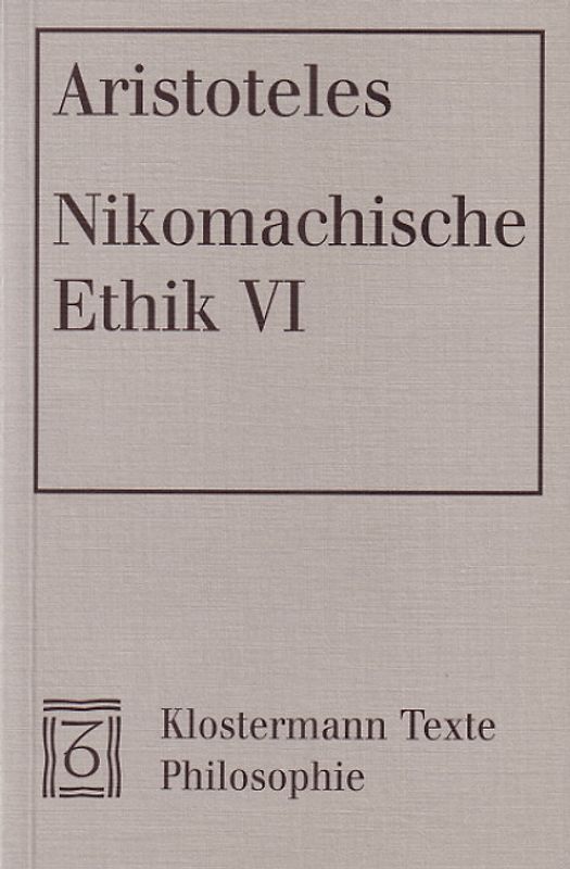 Nikomachische Ethik VI
