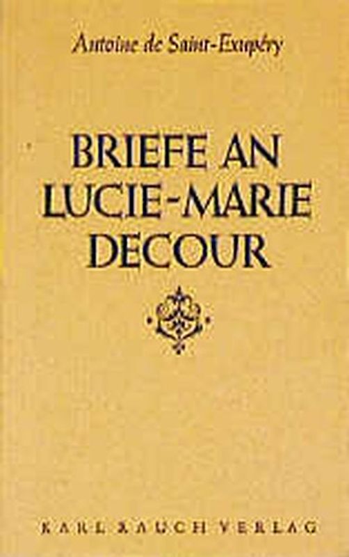 Briefe an Lucie-Marie Decour