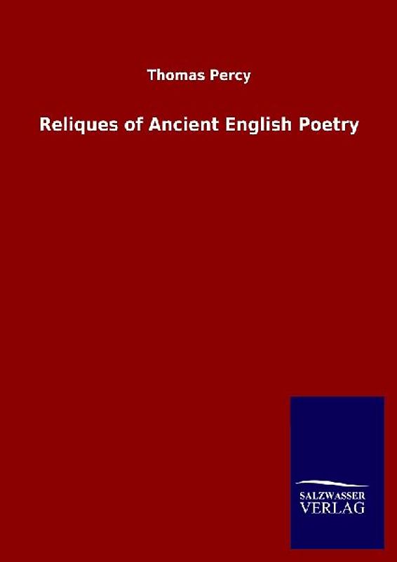 Reliques of Ancient English Poetry
