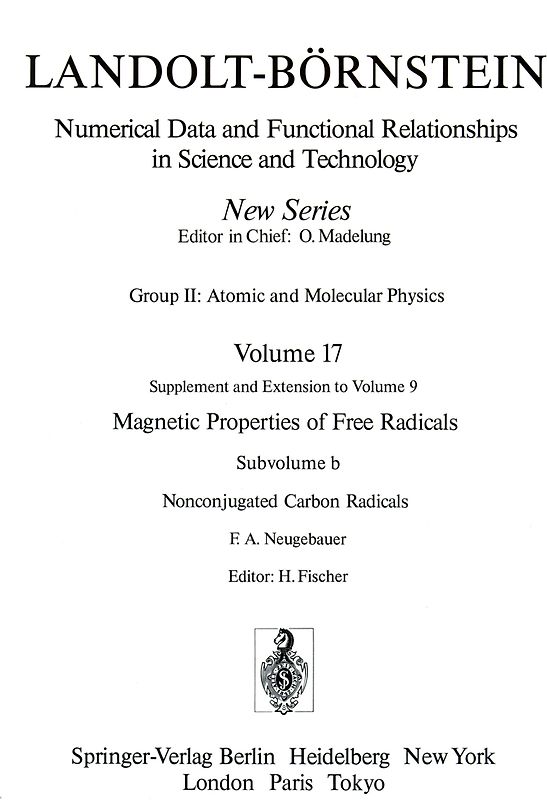 Nonconjugated Carbon Radicals / Nicht-konjugierte Kohlenstoff-Radikale