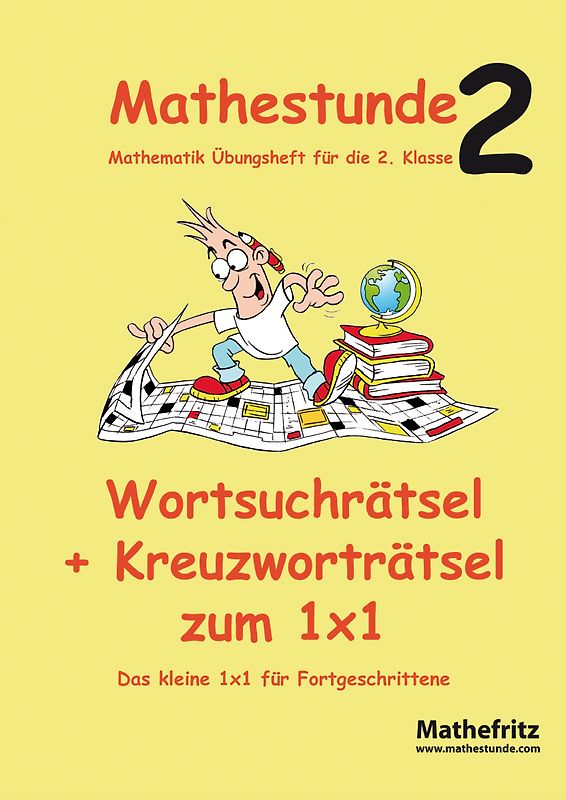 Mathestunde 2 - Wortsuchrätsel und Kreuzworträtsel zum 1x1