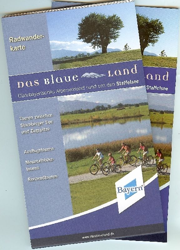 Das Blaue Land - Oberbayerisches Alpenvorland rund um den Staffelsee Touren zwischen Starnberger See und Zugspitze
