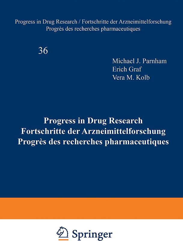 Progress in Drug Research / Fortschritte der Arzneimittelforschung / Progrès des recherches pharmaceutiques