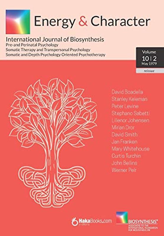Energy & Character - Volume 10 N.2: May 1979 - International Journal of Biosynthesis