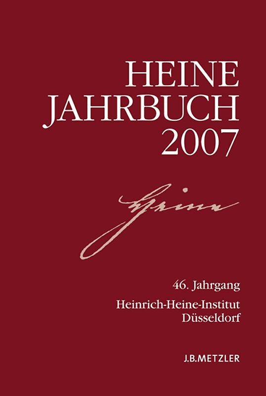 Heine-Jahrbuch 2007