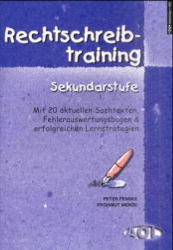 Methodentraining Rechtschreiben Sekundarstufe