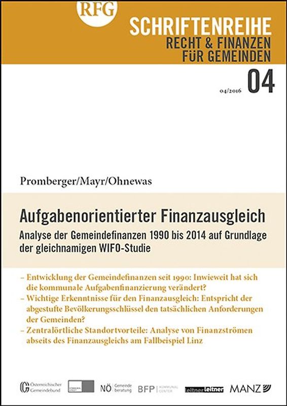 Aufgabenorientierter Finanzausgleich