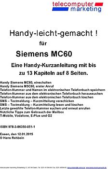 Siemens MC60-leicht-gemacht. Handy-leicht-gemacht für Siemens MC60