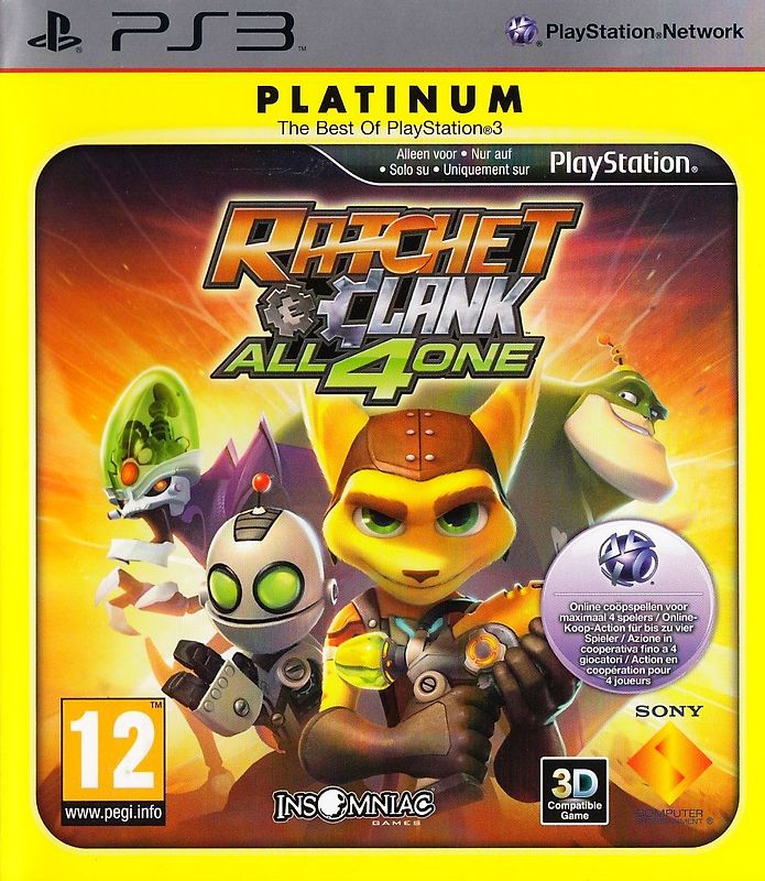 Ratchet & Clank - All 4 One [Platinum, NL Import] PlayStation 3