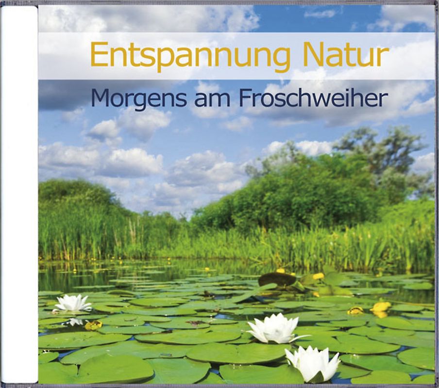 Entspannung Natur - Morgens am Froschweiher