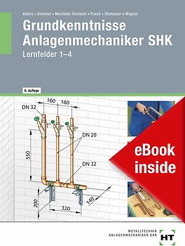 eBook inside: Buch und eBook Grundkenntnisse Anlagenmechaniker SHK
