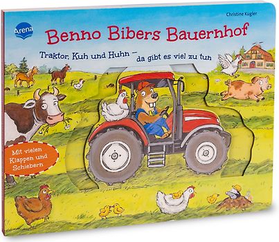 Benno Bibers Bauernhof. Traktor, Kuh und Huhn – da gibt es viel zu tun