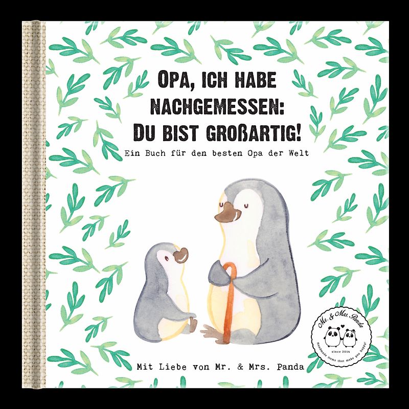 Opa, ich habe nachgemessen: Du bist großartig!