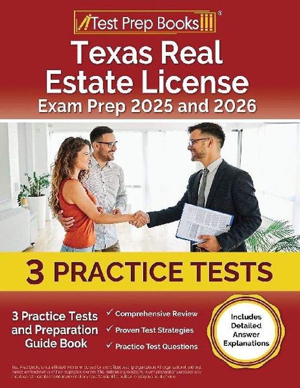 Texas Real Estate License Exam Prep 2025 and 2026