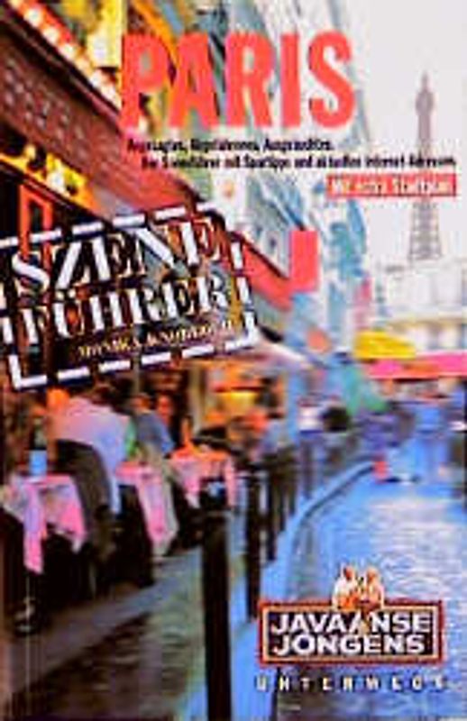 Paris mit Plan. Szeneführer mit Plan