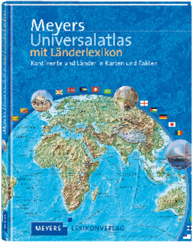 Meyers Universalatlas mit Länderlexikon