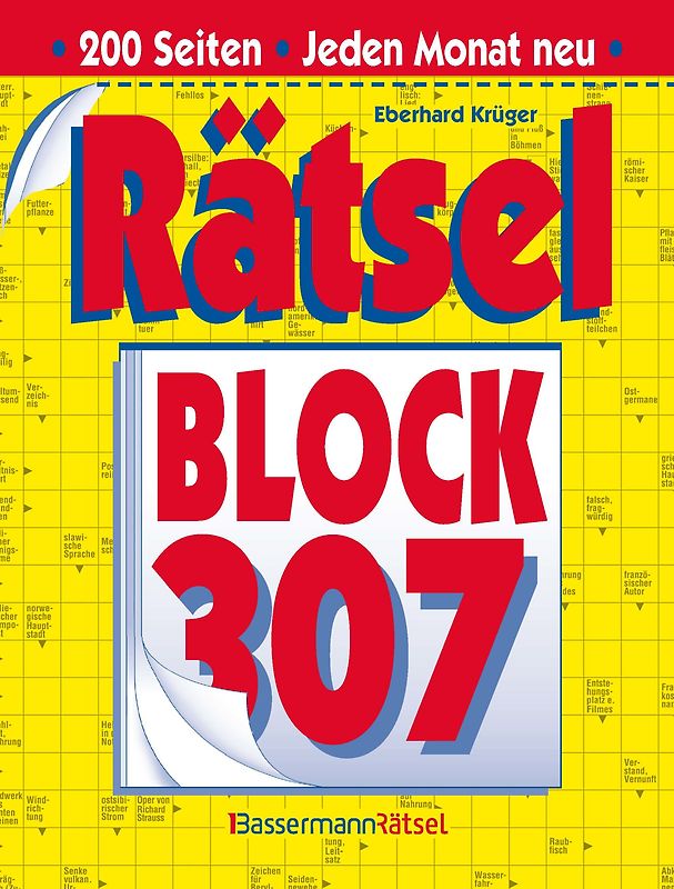 Rätselblock 307 (5 Exemplare à 2,99 €)
