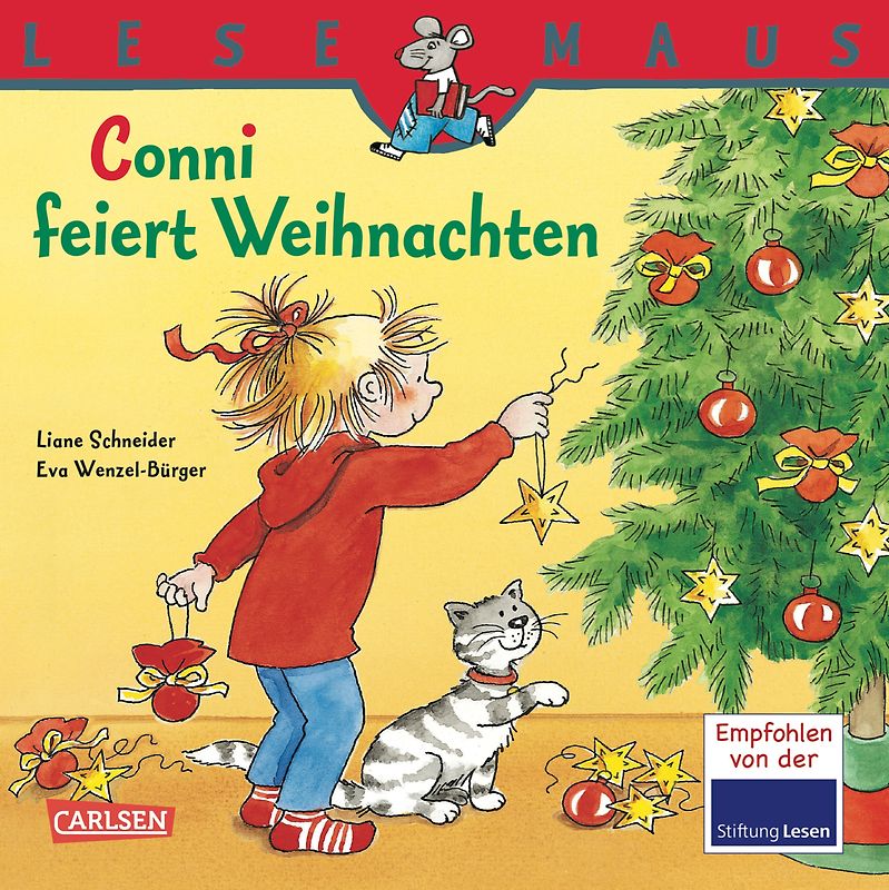 LESEMAUS 58: Conni feiert Weihnachten