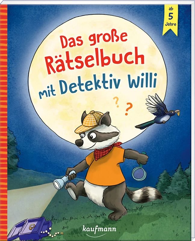 Das große Rätselbuch mit Detektiv Willi