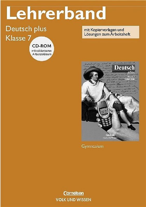 Deutsch plus. Lehrerband Klasse 7 Gymnasium
