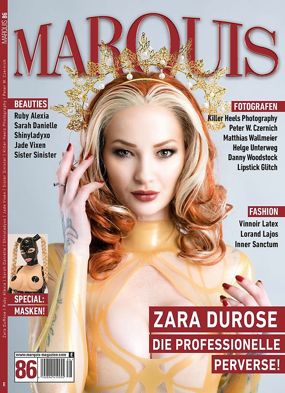 MARQUIS Magazine No. 86- Fetish, Fashion, Latex & Lifestyle -- Englische Ausgabe