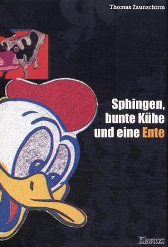 Sphingen, bunte Kühe und eine Ente