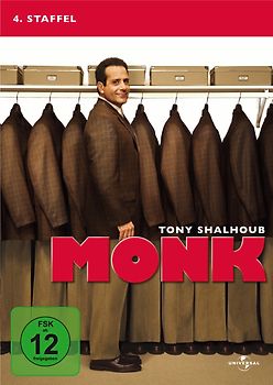Monk - 4. Staffel [4 DVDs] DVD