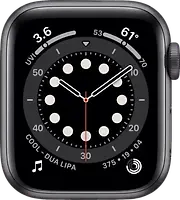 Apple Watch Series 6 44 mm Aluminiumgehäuse space grau [Wi-Fi]