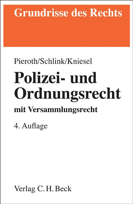 Polizei- und Ordnungsrecht