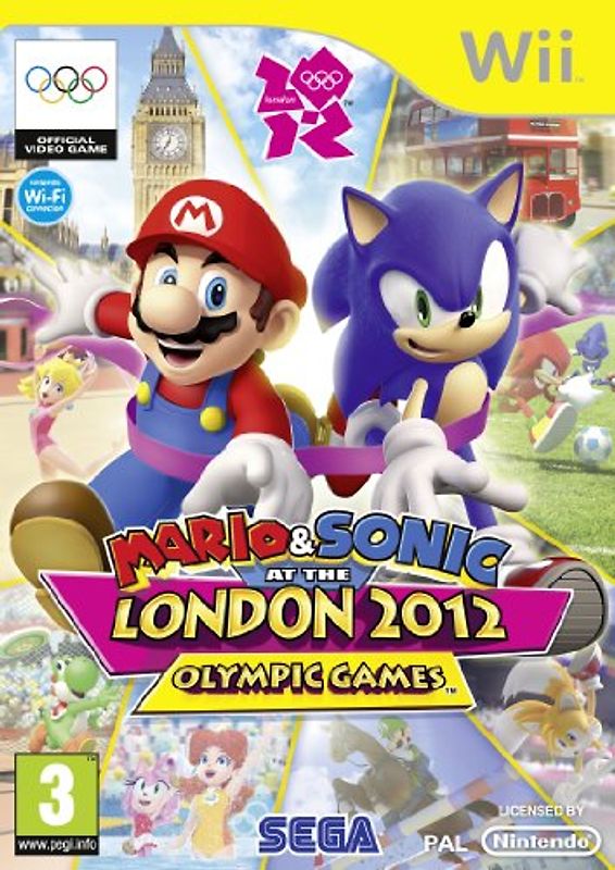 Mario & Sonic bei den Olympischen Spielen: London 2012 [Internationale Version] Nintendo Wii
