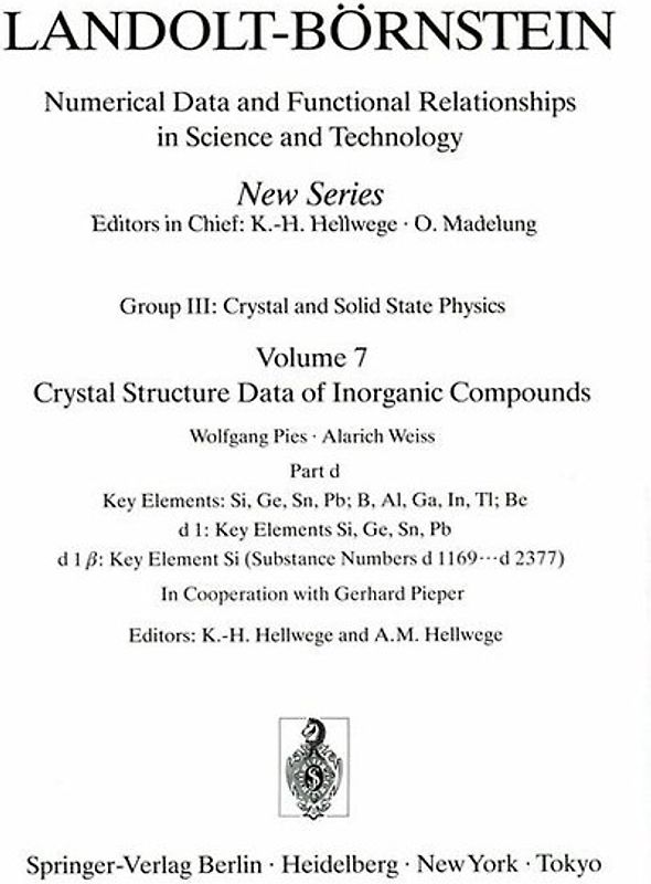 Key Element: Si / Schlüsselelement: Si