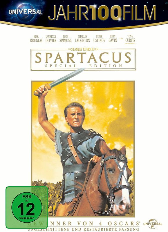 Spartacus [Jahr100Film, Special Edition] DVD
