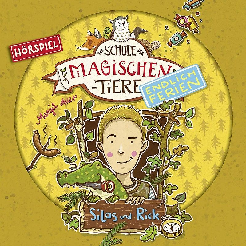 Schule Der Magischen Tiere,Die - Endlich Ferien: 02: Silas Und Rick (Hörspiel) [Audio CD]