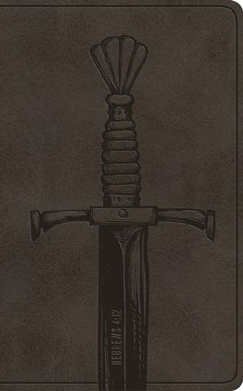 ESV Vest Pocket New Testament with Psalms and Proverbs, Red Letter (Trutone, Silver, Sword Design)