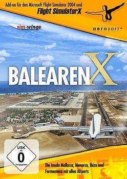 MS FS 2004/FSX AddOn: Balearic Islands PC Spiele