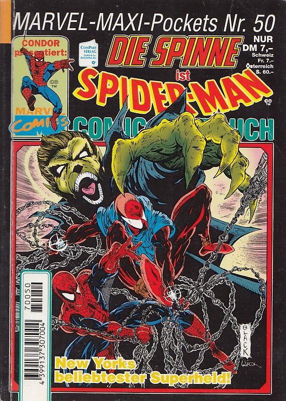Marvel Maxi-Pocket: Nr. 50 - Die Spinne ist Spider-Man [Taschenbuch]