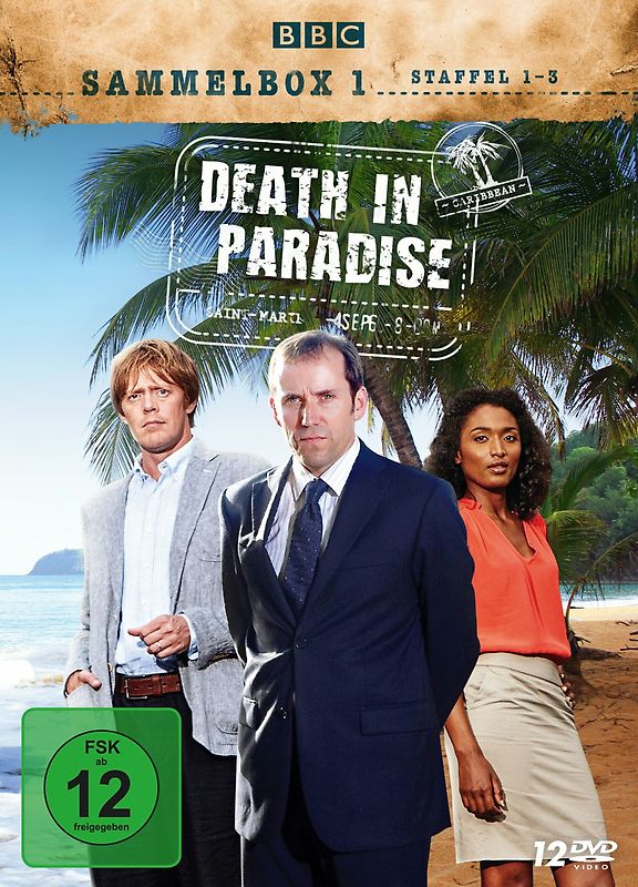 Death in Paradise - Sammelbox 1 [12 DVDs] DVD