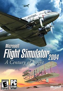 MS 2004 - Flight Simulator Das Jahrhundert der Luftfahrt (4 Discs) PC Spiele