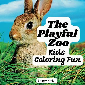 The Playful Zoo: Kids Coloring Fun