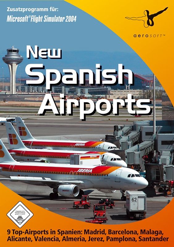 New Spanish Airports [Flight Simulator 2004 AddOn] PC Spiele