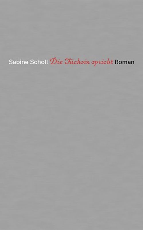 Die Füchsin spricht