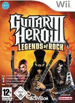 Guitar Hero III  - Legends of Rock [Software only] Nintendo Wii