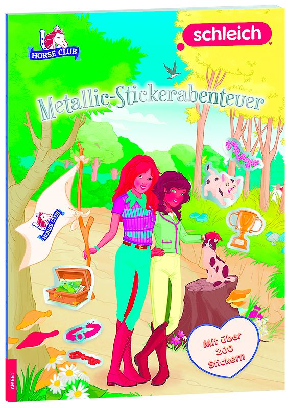 schleich® Horse Club™ – Metallic-Stickerabenteuer
