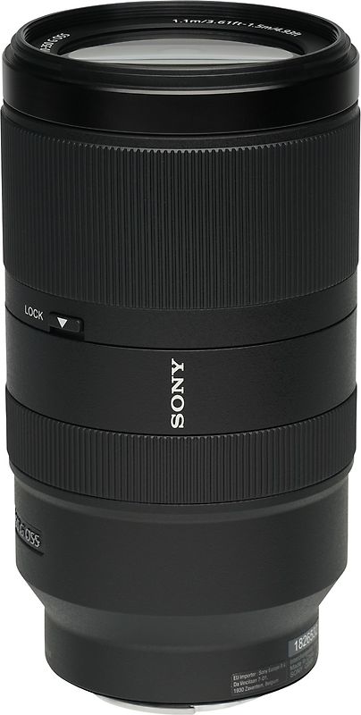 Sony E 70-350 mm F4.5-6.3 G OSS 67 mm Objectif (adapté à Sony E-mount) noir