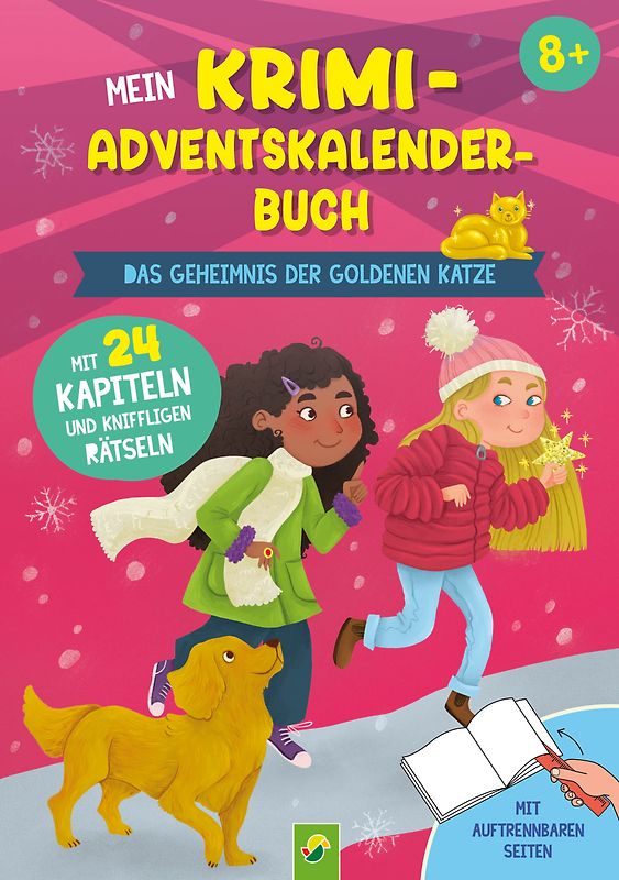 Mein Krimi-Adventskalenderbuch ab 8 Jahren