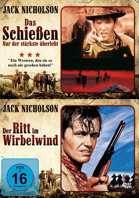 Jack Nicholson - Das Schießen / Der Ritt im Wirbelwind DVD