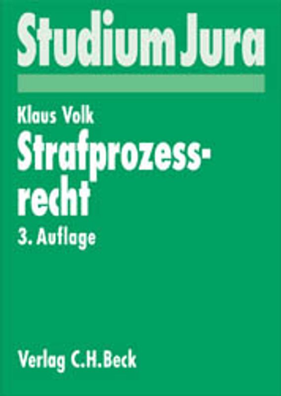 Strafprozessrecht