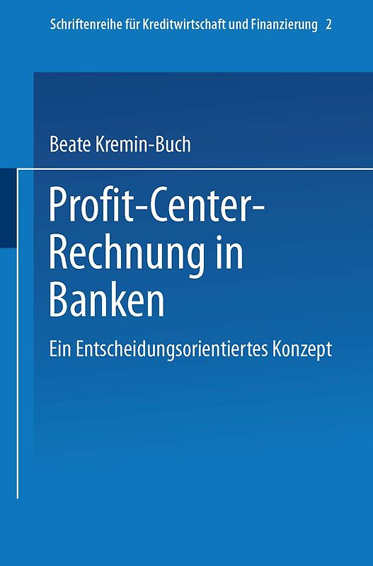 Profit Center-Rechnung in Banken