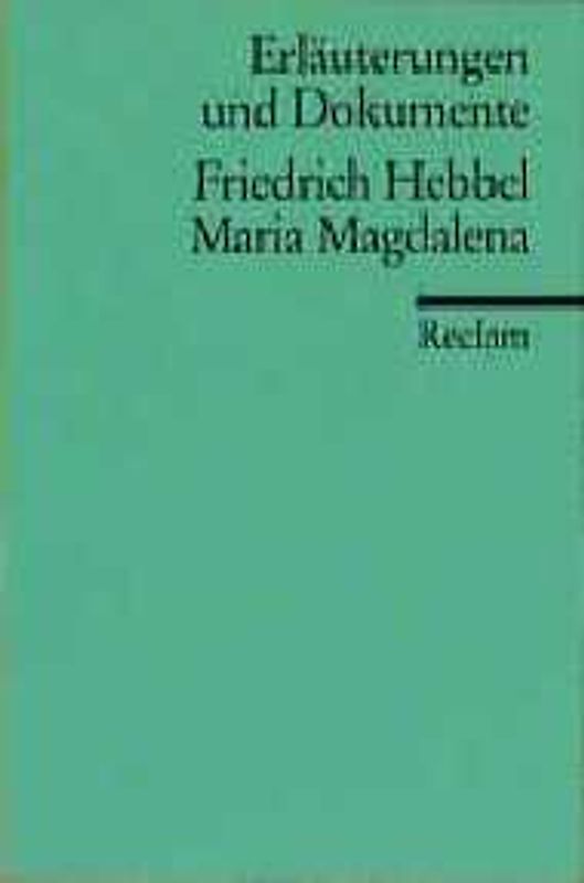 Maria Magdalena (Erl. u. Dok.)