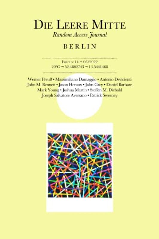Die Leere Mitte: Issue 14 – 2022